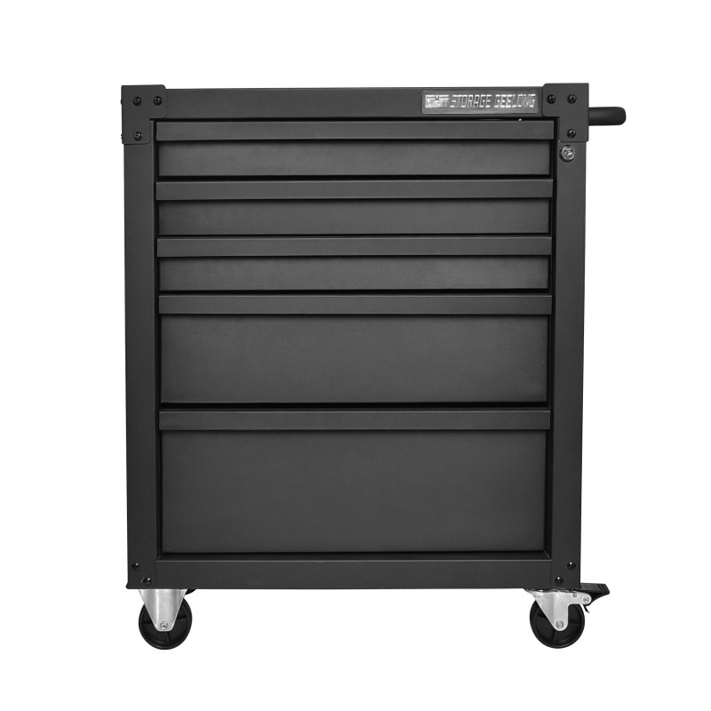 24英寸 5抽屉 整体式移动手推车