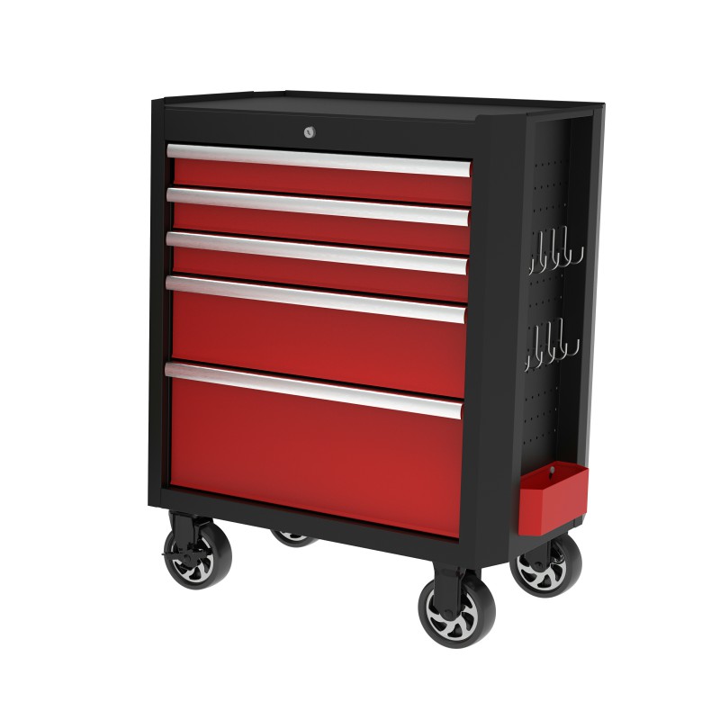 28英寸5抽屉移动推车